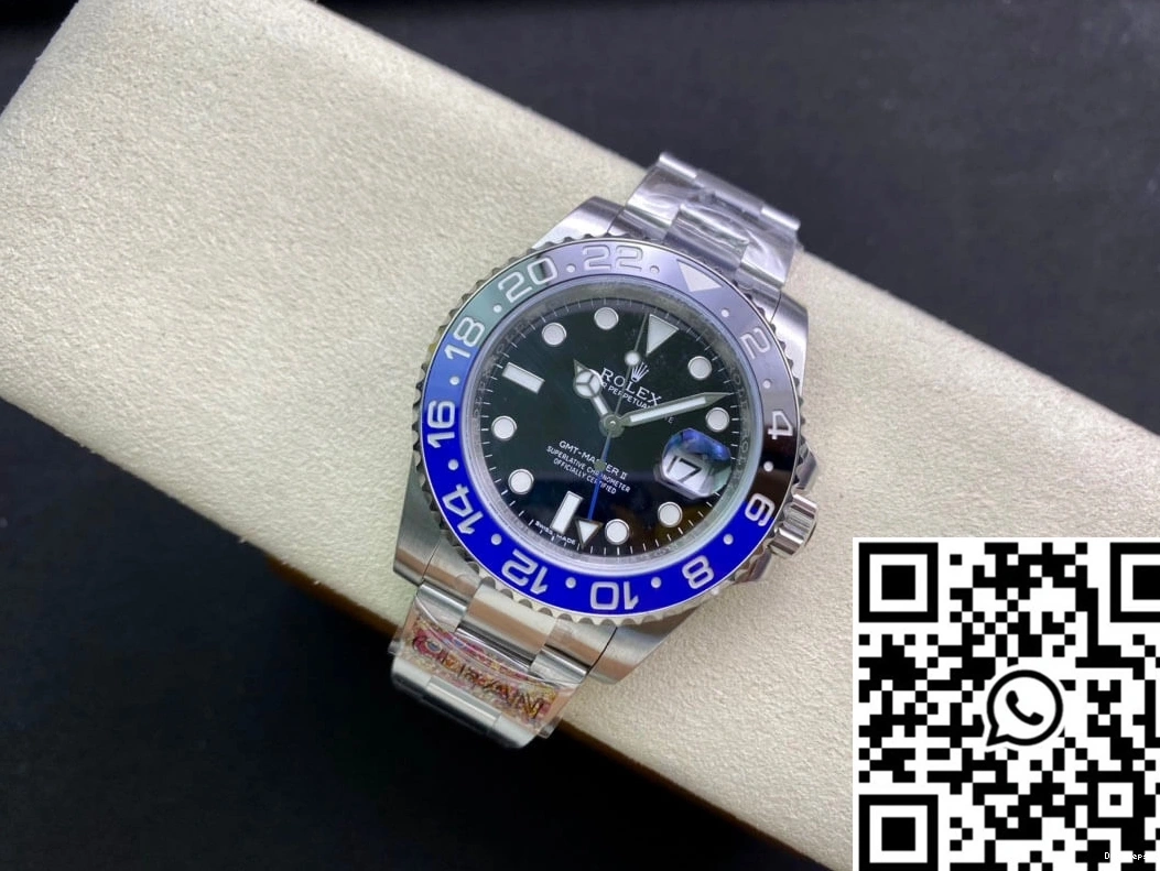 Factory Black Rolex Clean GMT II Master 116710BLNR-78200 Dial 1129